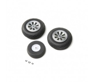 Kit carrello di atterraggio - Set di ruote: P-39 1.2m - FLASH RC
