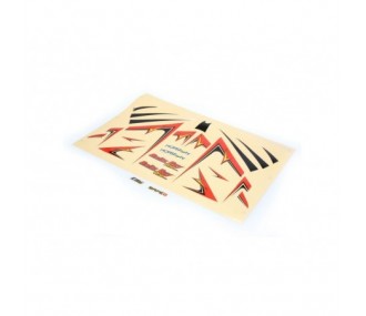 Delta Ray One 0,50m E-Flite - Decal Sheet: Delta Ray One - FLASH RC