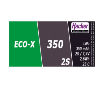Batterie Hacker ECO-X 350-2S 2