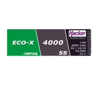 Batería Hacker ECO-X 4000-5S MTAG 2