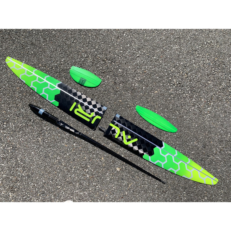 F3K AURI Wing2Part vert Honeycomb - FLASH RC