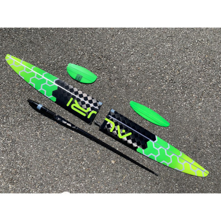F3K AURI Wing2Part vert Honeycomb - FLASH RC