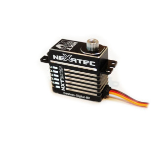 Paquete de 4 servos Nexatec NXT 200-HV (23,4g, 15,1kg/cm, 0,10seg/60°) 2