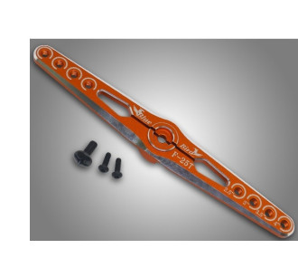 Palonnier  ALU Double 102MM 25T Orange  BLUE BIRD - FLASH RC