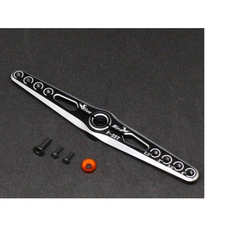 Doble viga ALU 102MM 25T Negro BLUE BIRD