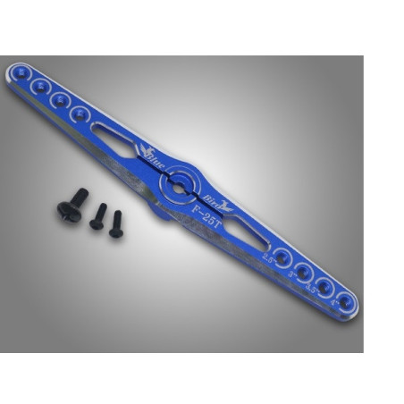 ALU Double 102MM 25T Blue Servo Horn BLUE BIRD - FLASH RC