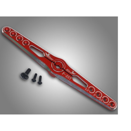 Palonnier  ALU Double 102MM 25T Rouge BLUE BIRD - FLASH RC