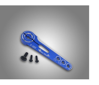 Simple ALU Spreader 51MM Blue BLUE BIRD - FLASH RC