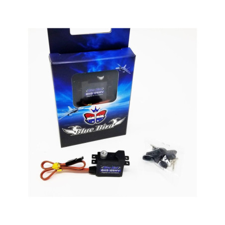 Blue Bird servo BMS-125WV+ 7.1Kg.cm 0.09s 11.3g 10mm - FLASH RC
