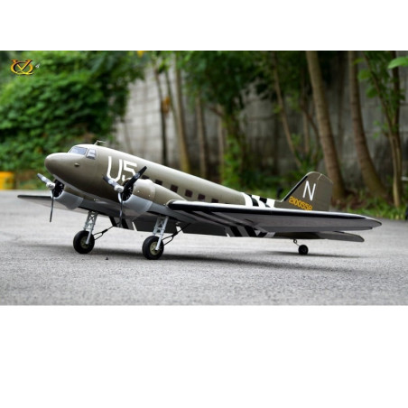 VQ Model Douglas DC-3 ARF 1.8m - FLASH RC
