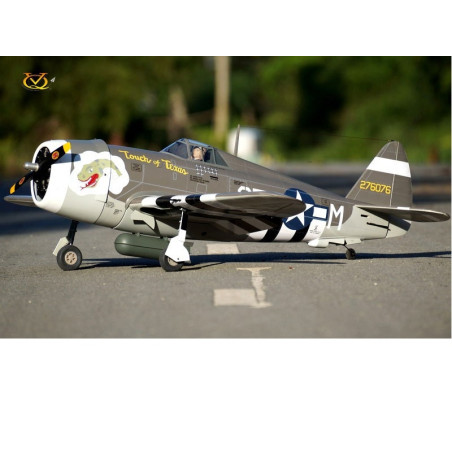 Flugzeug VQ Model P-47 (Touch of Texas) 46/55 EP-GP ARF 1.5m - FLASH RC