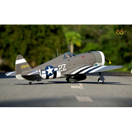 Avion VQ Model P-47 (Touch of Texas) 46/55 EP-GP ARF 1.5m - FLASH RC