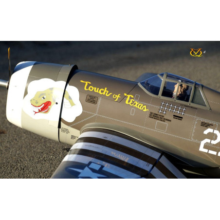 Aviones VQ Model P-47 (Touch of Texas) 46/55 EP-GP ARF 1.5m - FLASH RC