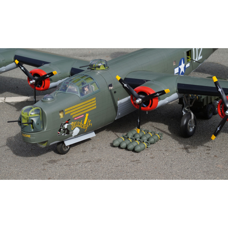 Avión VQ Modelo B-24 EP-GP ARF Liberartor 2.8m - FLASH RC