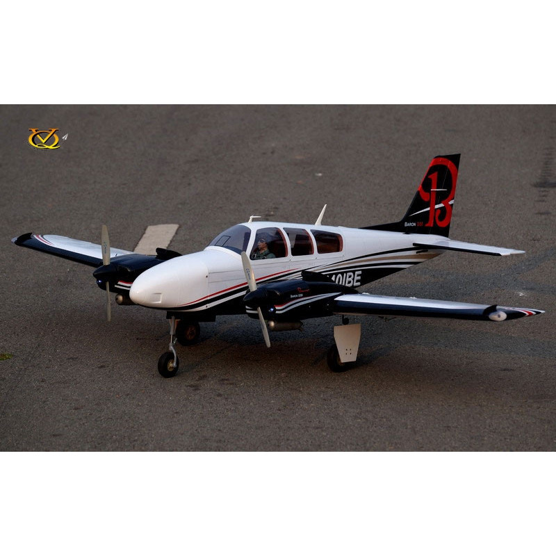 Avion VQ Model Benchcraft Baron 35. ARF 1.76m - FLASH RC