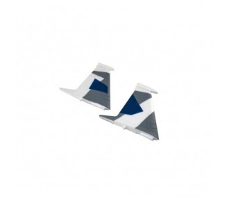 Piani di coda - Set di alette verticali: F-15 Eagle 64mm EDF - FLASH RC