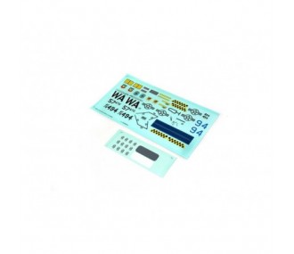 Decal Set: F-15 Eagle 64mm EDF - FLASH RC