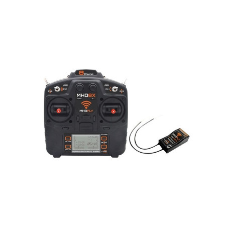 8-channel radio transmitter MHD8X with 8-channel receiver - Mode 1