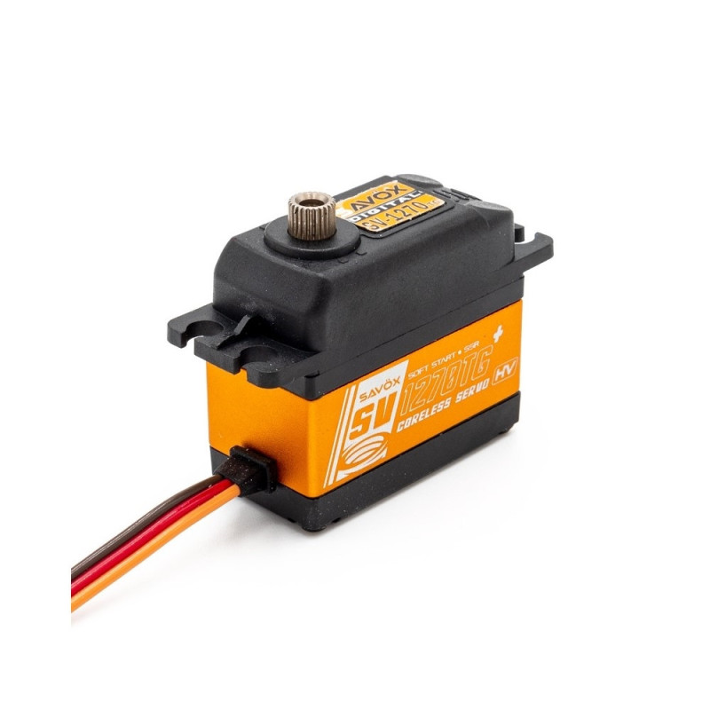 Standard digital servo Savox SC-1268SG+ (62g, 26kg.cm, 0.11s/60°) - FLASH RC