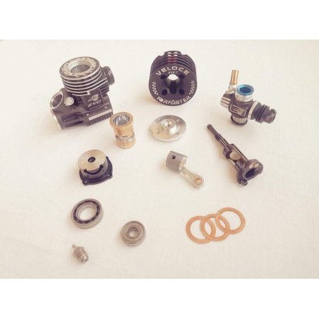 Moteur 1/8 piste EVO7 ABC 2026 3,5cc Compétition Forfaster