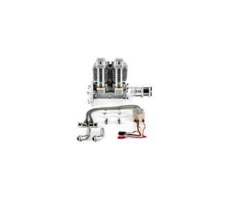 GF60i2 Motor de gasolina de 4 tiempos 60cc bicilíndrico - NGH 2