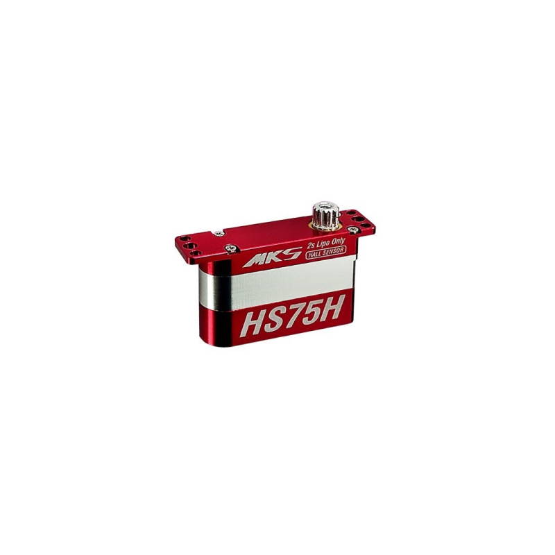 Aluminum digital metal servo HS75H 7.5mm Mks - FLASH RC