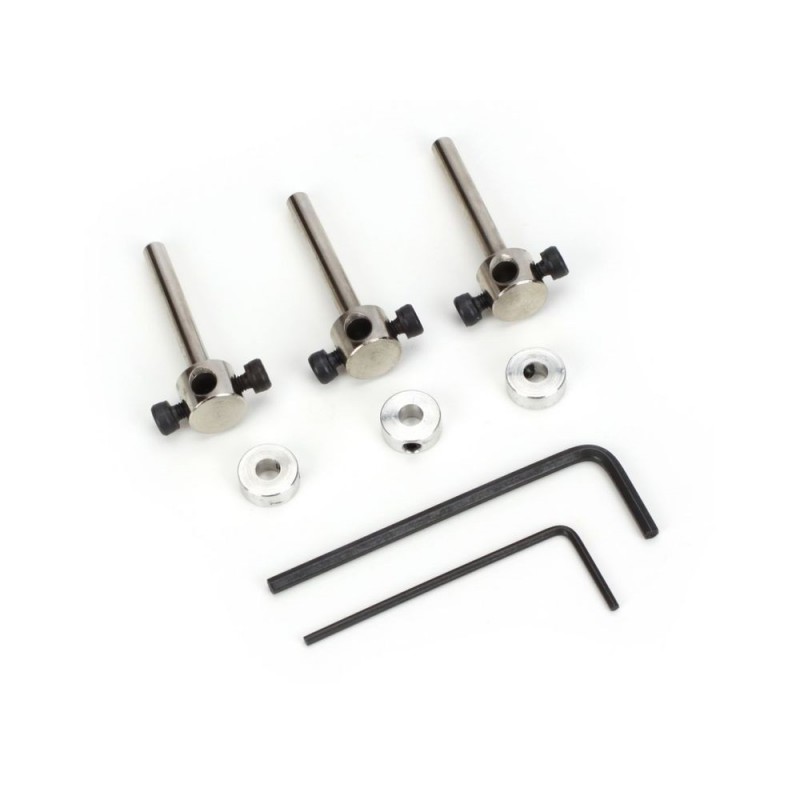 Aircraft retractable tracks - 25-46 - Adjustable axles - FLASH RC
