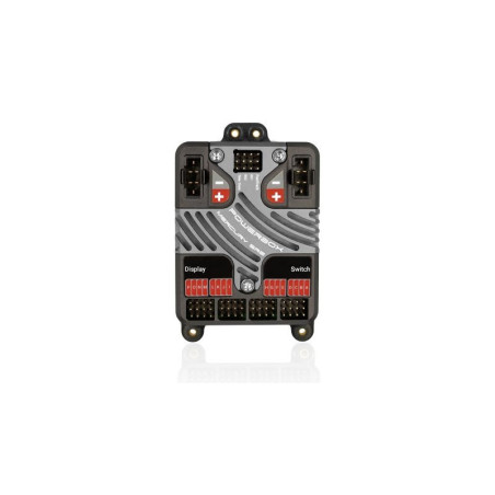 The phrase "PowerBox Mercury SR2" is a product name and does not require translation, as it is already in English. If you meant to provide additional French text for translation, please provide the full sentence or paragraph you would like translated.