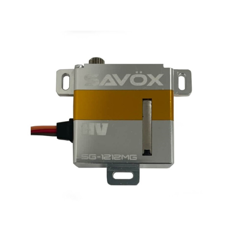 Digital Wing Servo Savox SG-1212MG (27g, 8kg.cm, 0.12s/60°) - FLASH RC