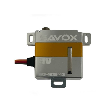 Digital Wing Servo Savox SG-1212MG (27g, 8kg.cm, 0.12s/60°) - FLASH RC