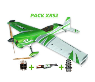 Precision Aerobatics XR 52 V2 + motor + hélice + ESC + Servo