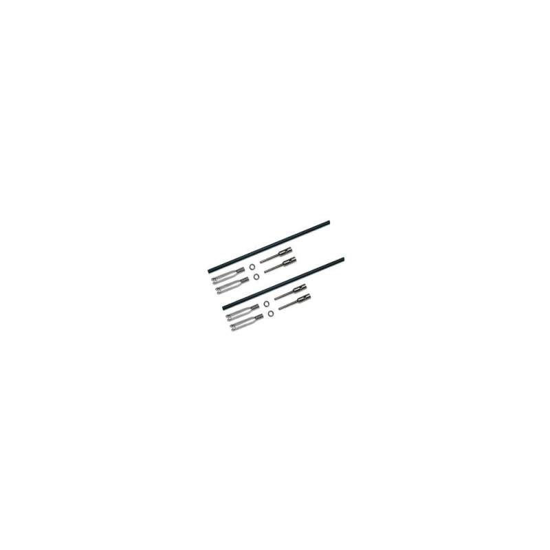 QUICK LINK CARBONE 25cm M2 2pcs TY 1 - FLASH RC