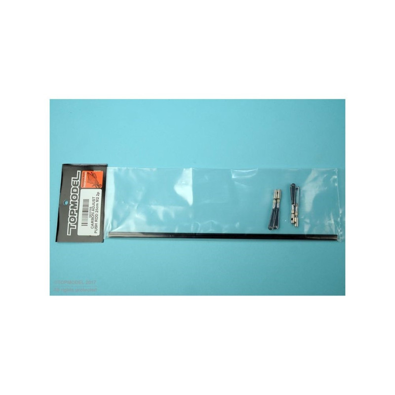 QUICK LINK CARBON 25cm M2 2pcs TY 1 - FLASH RC