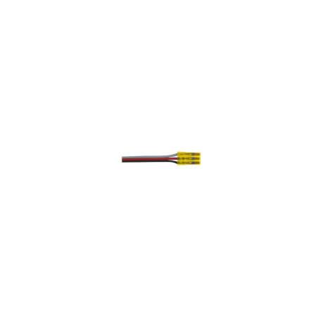CONNECTEUR SERVO JAUNE JR avec 30cm de fil 0,30mm2 TY 1 - FLASH RC