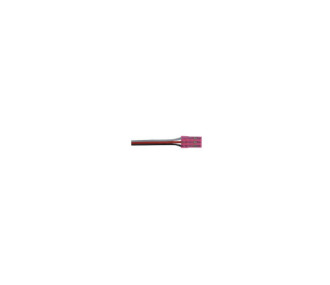 CONNECTEUR SERVO ROSE JR avec 30cm de fil 0,15mm2 TY 1 - FLASH RC