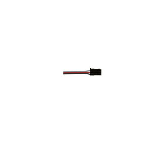 BLACK SERVO CONNECTOR FUTABA with 30cm of 0.15mm² wire TY 1 - FLASH RC