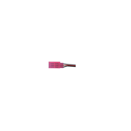 PINK JR CONECTOR HEMBRA con 30cm de cable 0,30mm2 TY 1