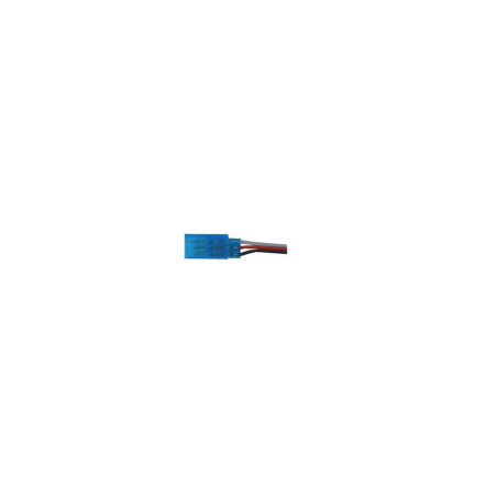 JR CONNETTORE BLU FEMMINA con 30 cm di filo da 0,15 mm2 TY 1