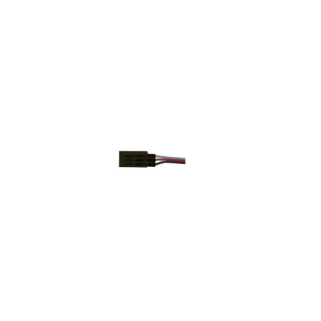 FUTABA CONECTOR HEMBRA NEGRO con 30cm de cable de 0,15mm2 TY 1
