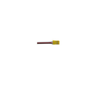 CONNECTEUR SERVO JAUNE FUTABA avec 30cm de fil 0,15mm2 TY 1 - FLASH RC