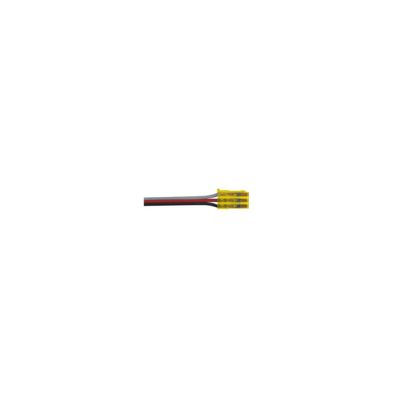 CONNECTEUR SERVO JAUNE FUTABA avec 30cm de fil 0,15mm2 TY 1 - FLASH RC