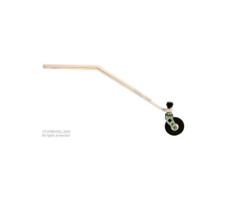 ALUMINUM TAIL WHEEL (WHEEL Ø35mm) ECOTOP - FLASH RC