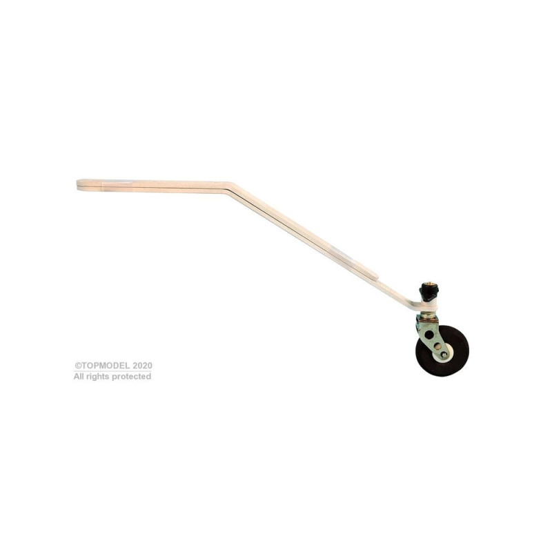 ALUMINUM TAIL WHEEL (WHEEL Ø35mm) ECOTOP - FLASH RC