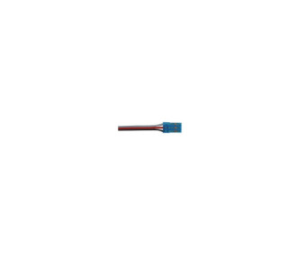 BLUE JR SERVO CONNECTOR with 30cm of 0.15mm² wire TYPE 1 - FLASH RC