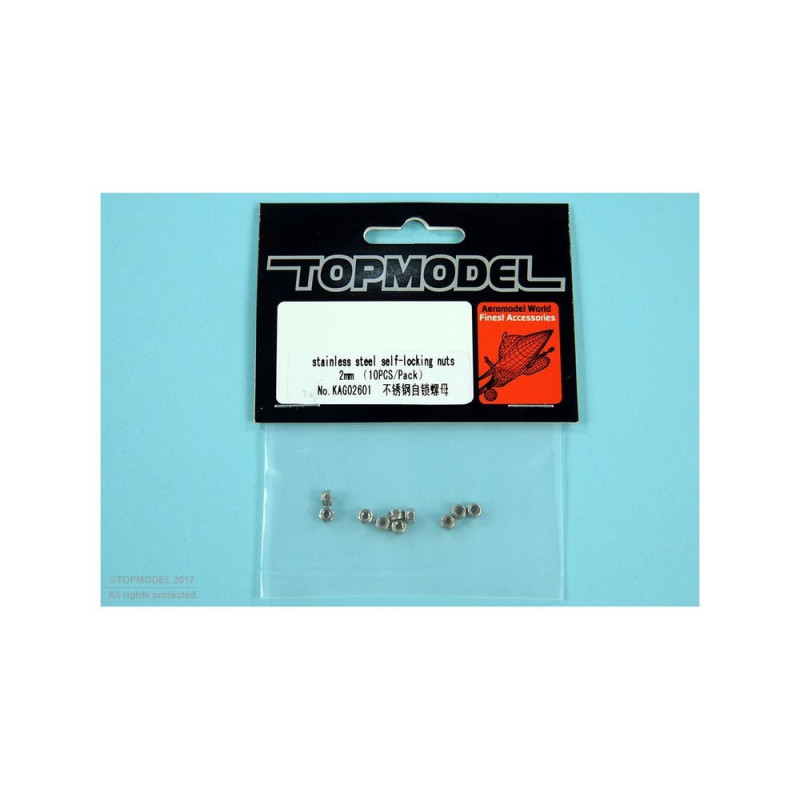 TUERCA NYLSTOP M2 10pcs