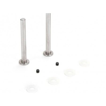Aircraft retractable landing gear - Train 60-120 - Wheel axle (pair) - FLASH RC