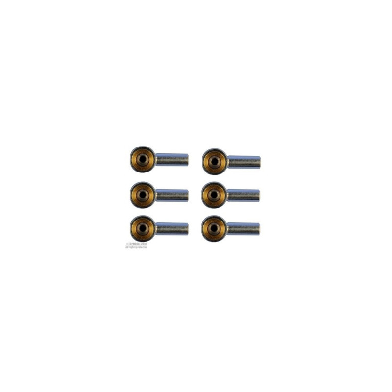 FAMOTEC M3 TAPPO A RULLI IN ALLUMINIO 6 pz.