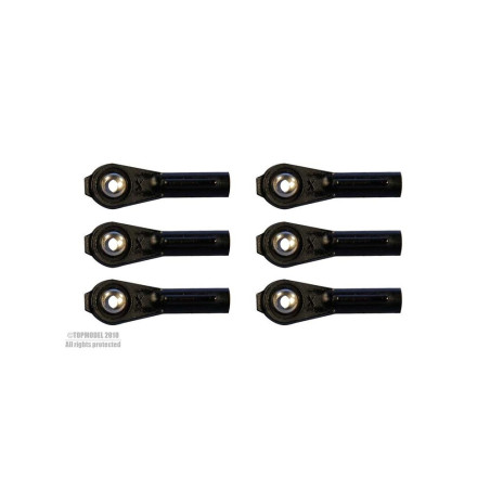 FAMOTEC M2 BALL JOINT END 6pcs - FLASH RC