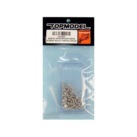 VIS SERVO 2,2x10mm 20pcs TOPMODEL - FLASH RC