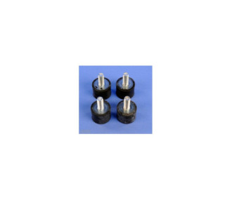 SILENT-BLOC Ø10mm M4 4pcs FAMOTEC 2